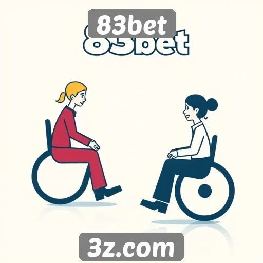 Acessibilidade e usabilidade do site 83bet