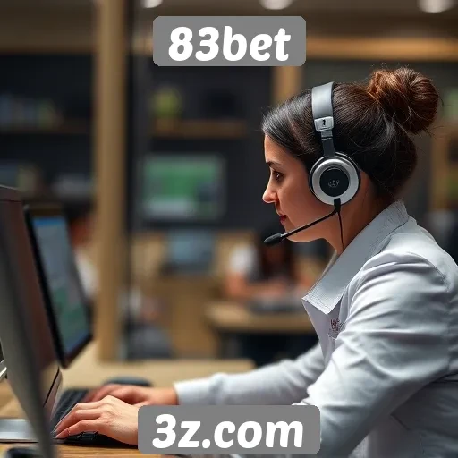 Suporte ao cliente e atendimento na 83bet